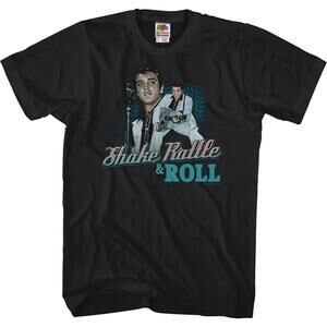 Shake Rattle And Roll Elvis Presley Tshirt